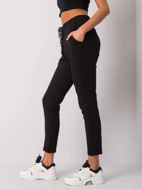 Spodnie dresowe RV-DR-6971.91 czarny M Spodnie dresowe RV-DR-6971.91 czarny M