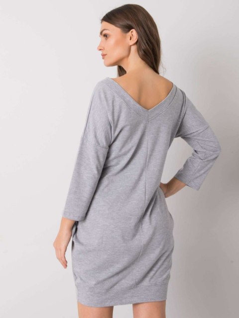 Sukienka RV-SK-6838.43 szary L/XL Sukienka RV-SK-6838.43 szary L/XL