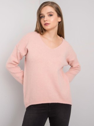 Sweter TW-SW-BI-9802.25X jasny różowy