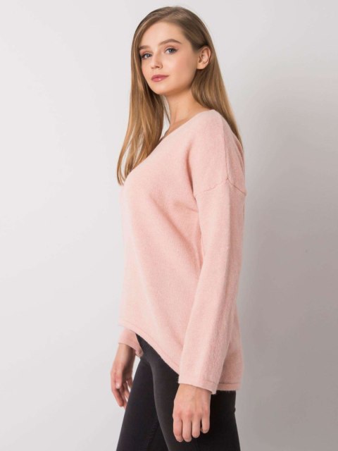 Sweter TW-SW-BI-9802.25X jasny różowy Sweter TW-SW-BI-9802.25X jasny różowy