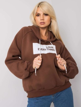 Bluza EM-BL-651/2.41X ciemny brązowy L/XL