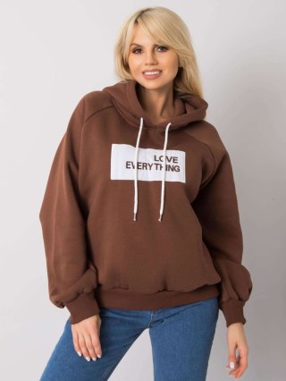 Bluza EM-BL-651/2.41X ciemny brązowy L/XL