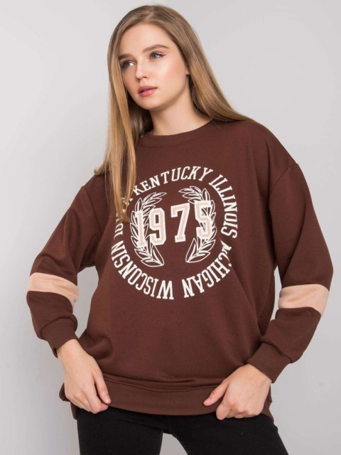 Bluza FA-BL-7231.33X ciemny brązowy Bluza FA-BL-7231.33X ciemny brązowy
