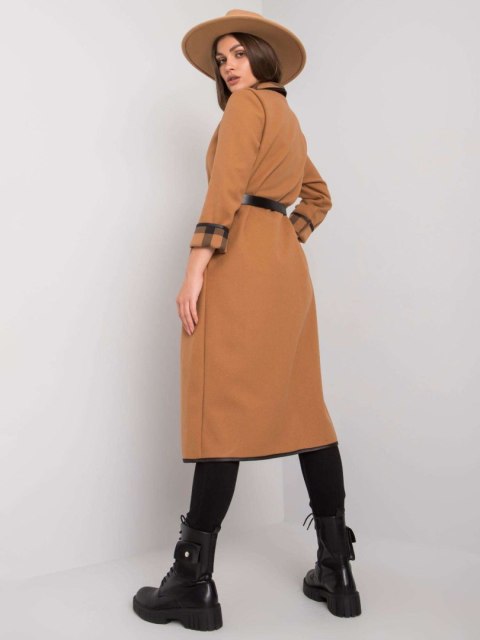 Płaszcz DHJ-PL-A5753.38X camelowy