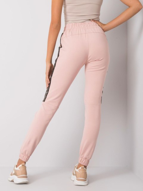 Spodnie dresowe RV-DR-6891.54 jasny różowy S