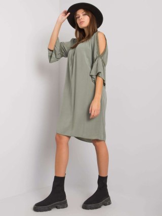 Sukienka TW-SK-BI-82314.48 khaki M