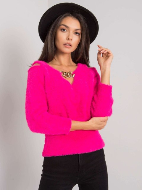 Sweter LC-SW-7033.27X fuksjowy Sweter LC-SW-7033.27X fuksjowy
