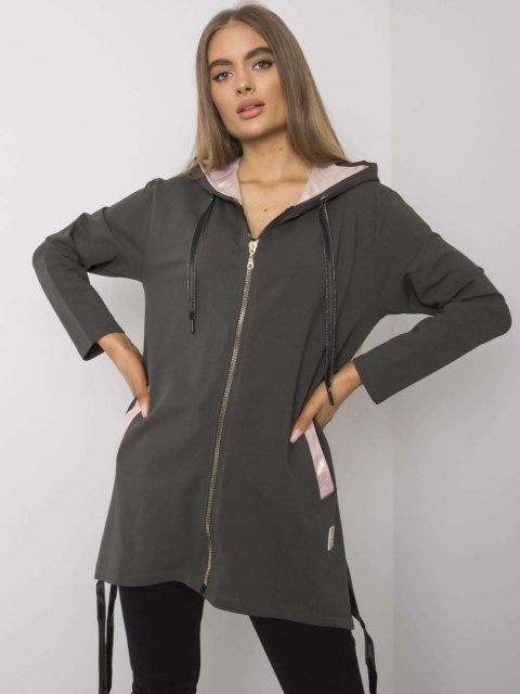 Bluza RV-BL-4899.23P ciemny khaki L/XL Bluza RV-BL-4899.23P ciemny khaki L/XL
