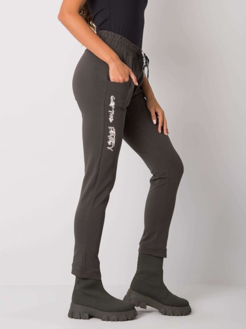 Spodnie dresowe RV-DR-7071.20 ciemny khaki XL Spodnie dresowe RV-DR-7071.20 ciemny khaki XL