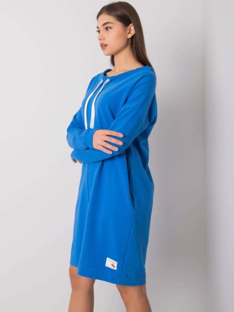 Sukienka RV-SK-7160.43P ciemny niebieski L/XL Sukienka RV-SK-7160.43P ciemny niebieski L/XL