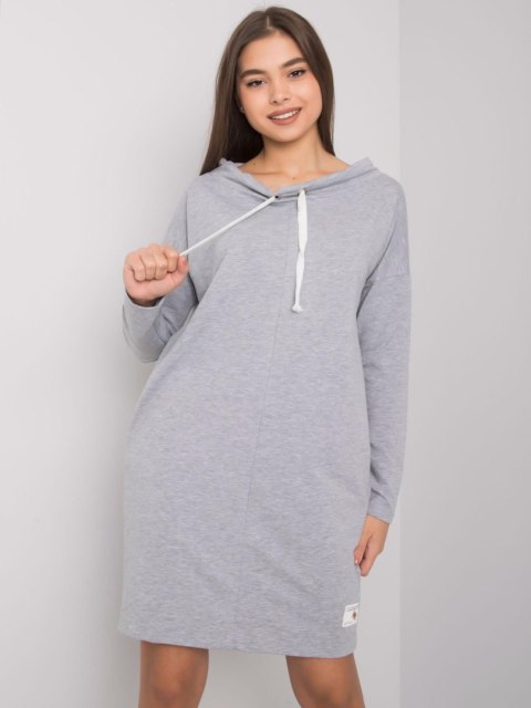 Sukienka RV-SK-7160.43P szary S/M Sukienka RV-SK-7160.43P szary S/M