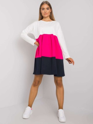 Sukienka RV-SK-7188.83P fuksjowy L/XL