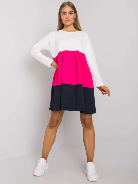 Sukienka RV-SK-7188.83P fuksjowy L/XL Sukienka RV-SK-7188.83P fuksjowy L/XL