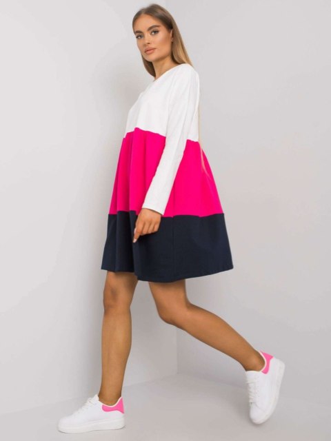 Sukienka RV-SK-7188.83P fuksjowy L/XL Sukienka RV-SK-7188.83P fuksjowy L/XL
