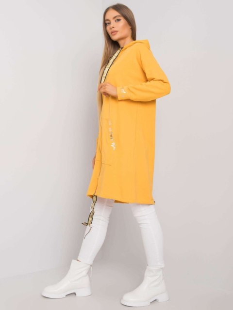 Bluza RV-BL-6782.91 ciemny żółty S/M