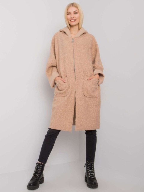 Płaszcz TW-PL-BI-21715.63P beżowy Płaszcz TW-PL-BI-21715.63P beżowy