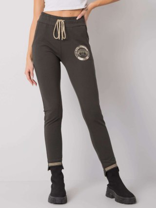 Spodnie dresowe RV-DR-6650.81P ciemny khaki S