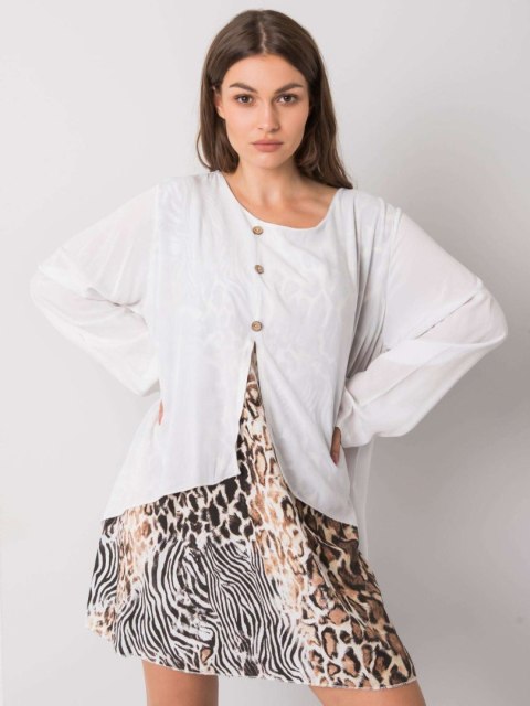 Sukienka DHJ-SK-21451.50 biały