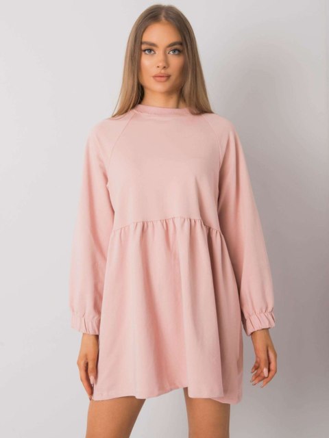 Sukienka RV-SK-7247.15P jasny różowy L/XL