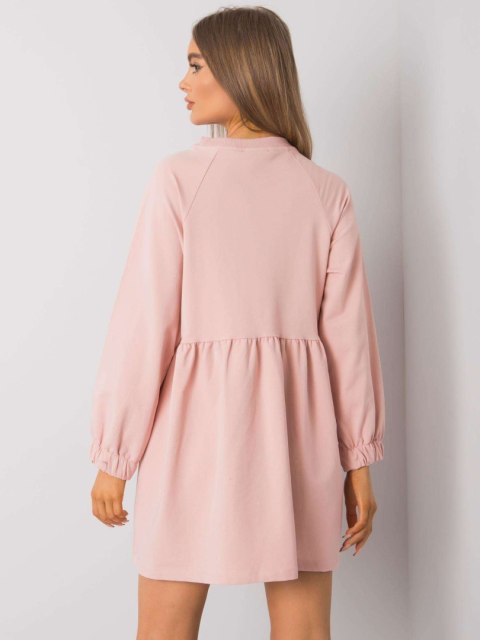Sukienka RV-SK-7247.15P jasny różowy L/XL