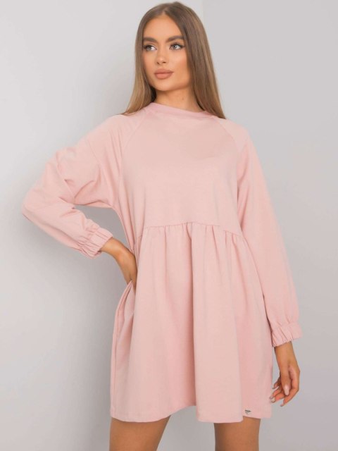 Sukienka RV-SK-7247.15P jasny różowy L/XL
