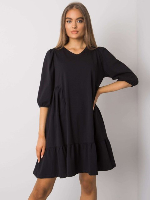 Sukienka RV-SK-7248.09P czarny S/M Sukienka RV-SK-7248.09P czarny S/M