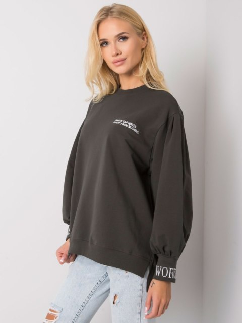 Bluza RV-BL-7164.51P ciemny khaki Bluza RV-BL-7164.51P ciemny khaki