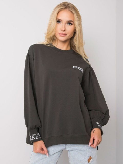 Bluza RV-BL-7164.51P ciemny khaki Bluza RV-BL-7164.51P ciemny khaki