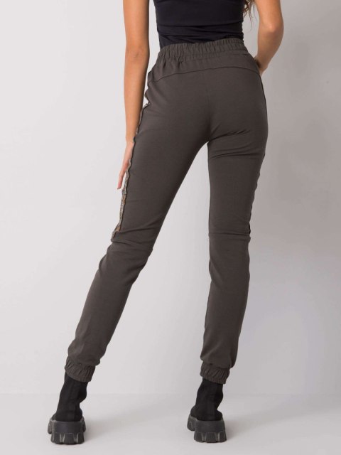 Spodnie dresowe RV-DR-6891.54 ciemny khaki XL Spodnie dresowe RV-DR-6891.54 ciemny khaki XL