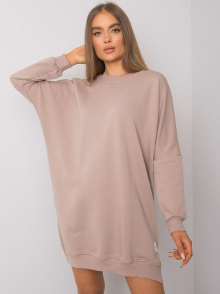 Sukienka RV-SK-7216.95 ciemny bezowy L/XL