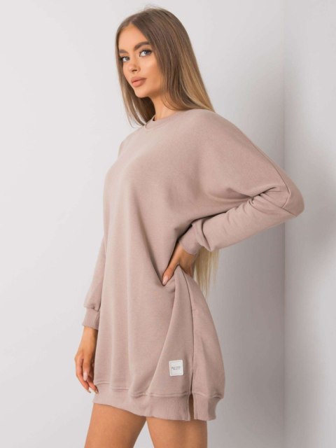 Sukienka RV-SK-7216.95 ciemny bezowy L/XL Sukienka RV-SK-7216.95 ciemny bezowy L/XL