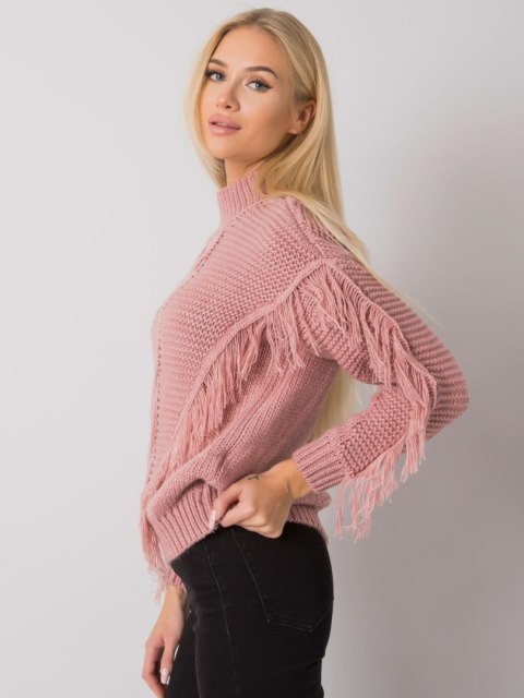 Sweter CA-SW-3744.08 ciemny różowy