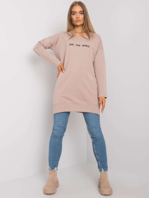 Tunika RV-TU-7201.43P ciemny bezowy L/XL