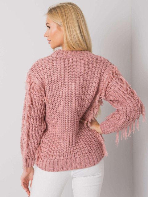 Sweter CA-SW-3746.06 ciemny różowy