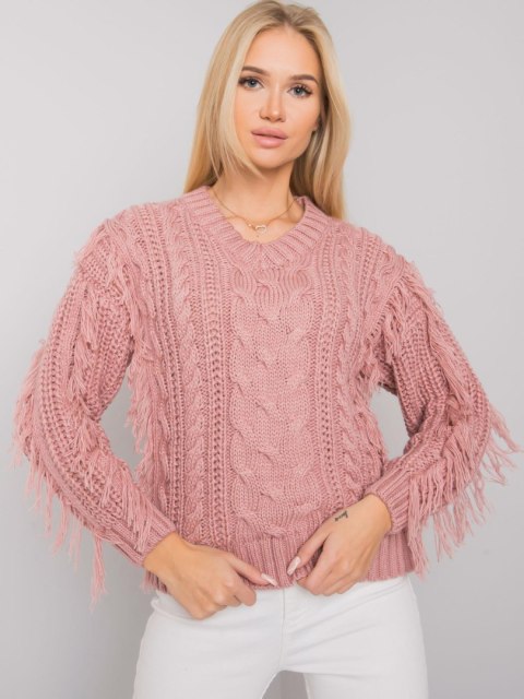 Sweter CA-SW-3746.06 ciemny różowy