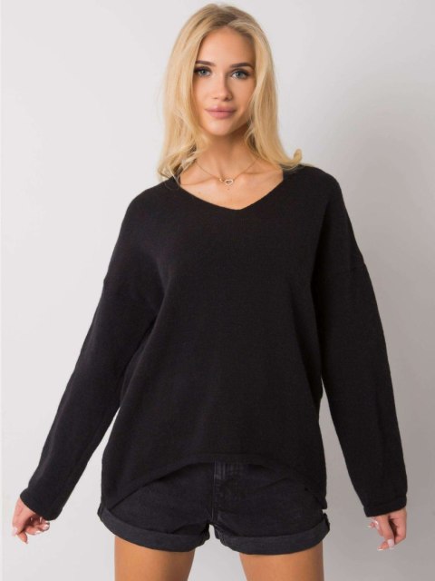 Sweter TW-SW-BI-9802.25X czarny Sweter TW-SW-BI-9802.25X czarny