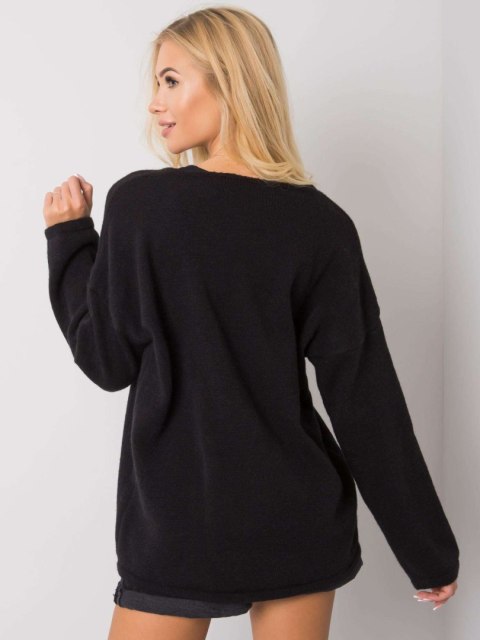 Sweter TW-SW-BI-9802.25X czarny Sweter TW-SW-BI-9802.25X czarny