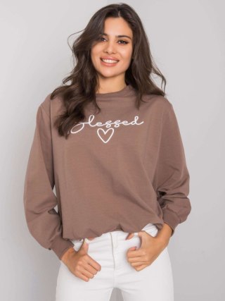 Bluza RV-BL-7212.23P brązowy S/M