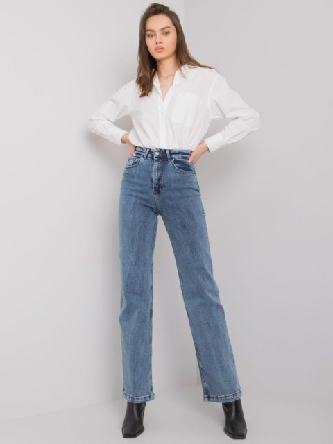 Spodnie jeans MR-SP-351.72P ciemny niebieski 26