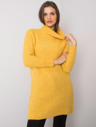 Sweter ASM-SW-5041.96P ciemny żółty