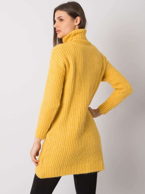 Sweter ASM-SW-5041.96P ciemny żółty