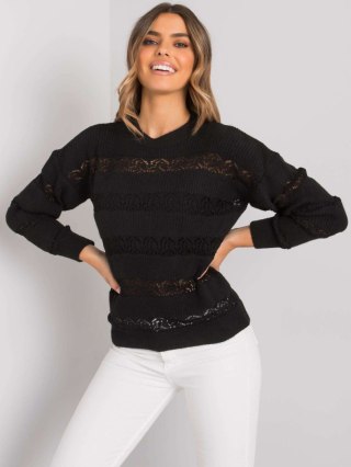 Sweter ASM-SW-7376.67 czarny
