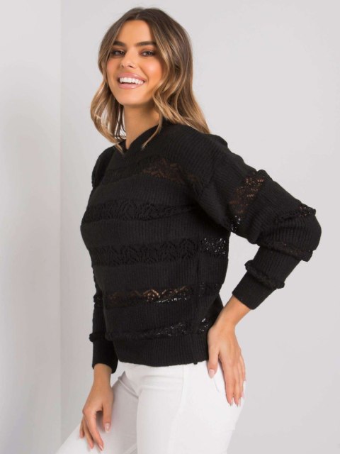 Sweter ASM-SW-7376.67 czarny Sweter ASM-SW-7376.67 czarny