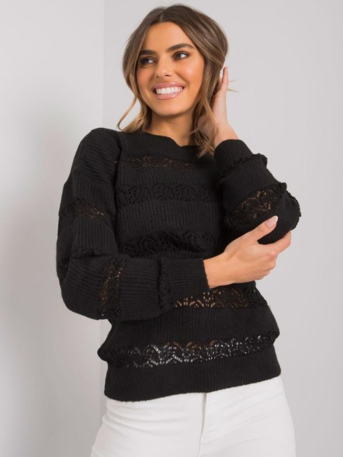 Sweter ASM-SW-7376.67 czarny Sweter ASM-SW-7376.67 czarny