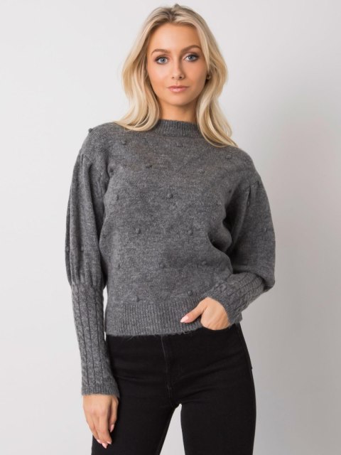 Sweter ASM-SW-7424.17 ciemny szary Sweter ASM-SW-7424.17 ciemny szary