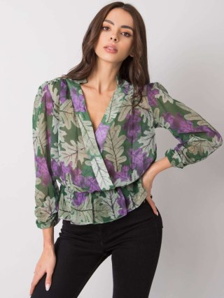 Bluzka LC-BZ-22K-2048.22P ciemny zielony XL