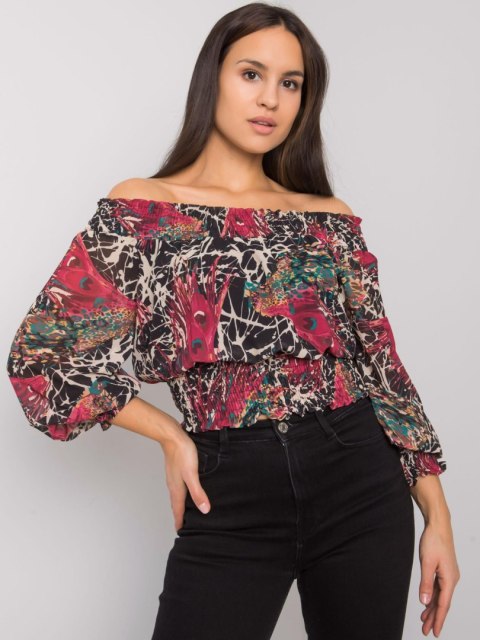 Bluzka DHJ-BZ-15175.05P bordowy Bluzka DHJ-BZ-15175.05P bordowy