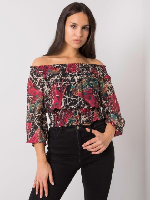 Bluzka DHJ-BZ-15175.05P bordowy Bluzka DHJ-BZ-15175.05P bordowy