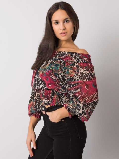Bluzka DHJ-BZ-15175.05P bordowy Bluzka DHJ-BZ-15175.05P bordowy