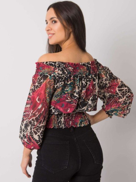 Bluzka DHJ-BZ-15175.05P bordowy Bluzka DHJ-BZ-15175.05P bordowy